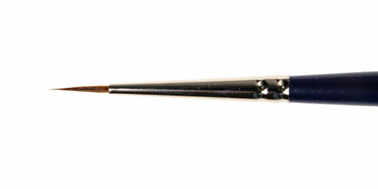 Кисть для акварели "vanGogh 131" колонок, круглая, ручка короткая №0